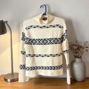 Pure Cashmere 100% Cashmere Mock Neck Sweater Size Large